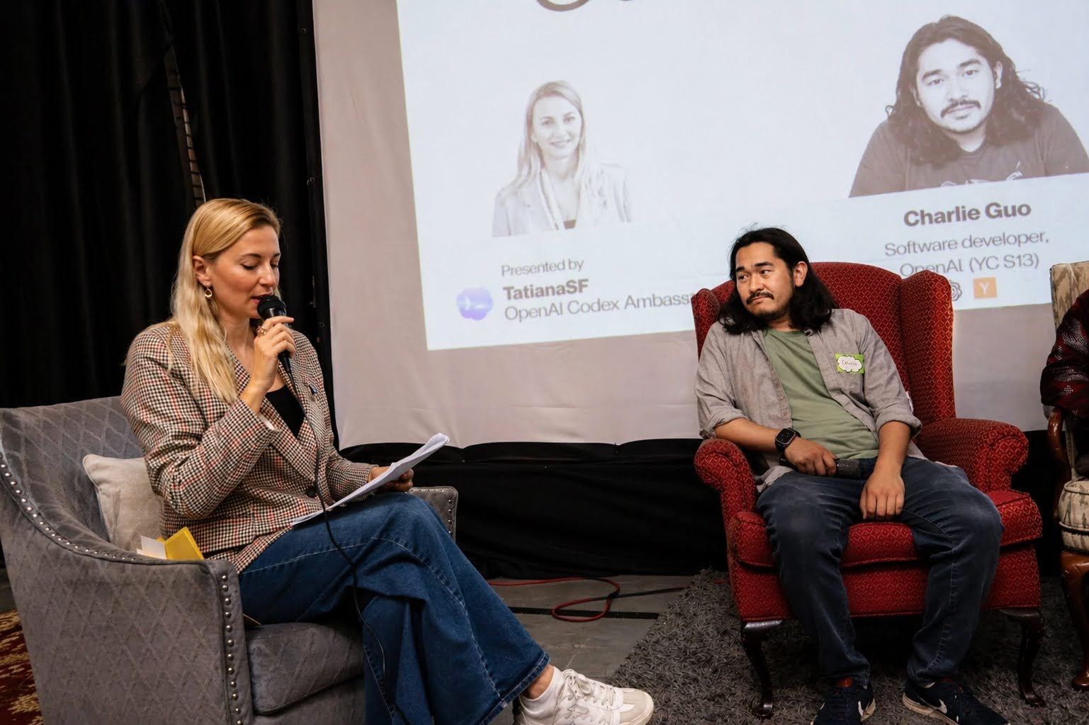 A photo from the Codex Community Meetup event in San Francisco.